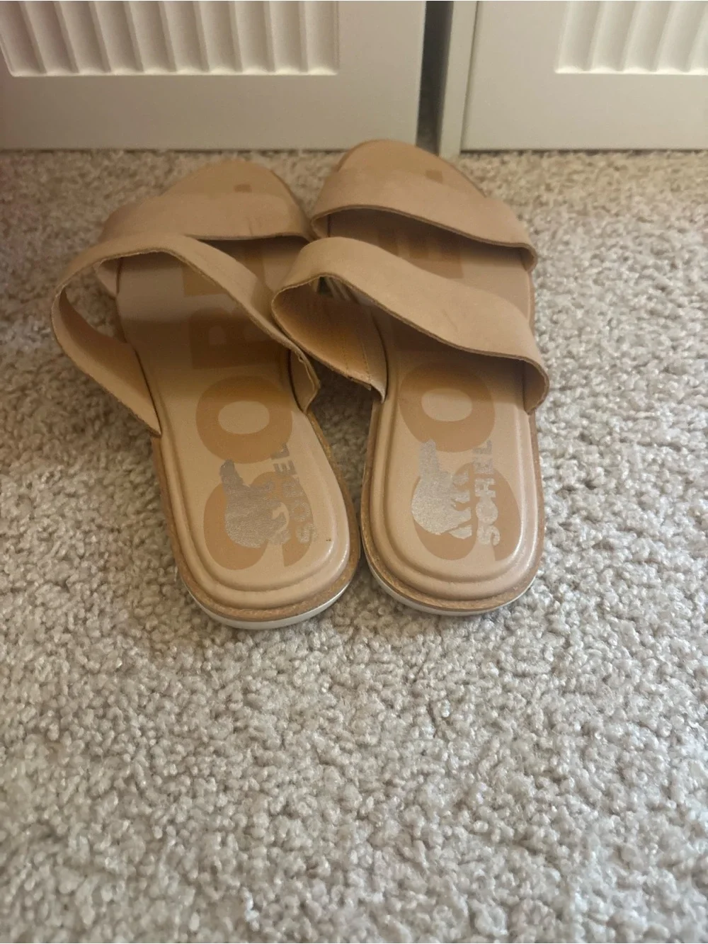 Sorel Ella ll slide nude women’s size 9